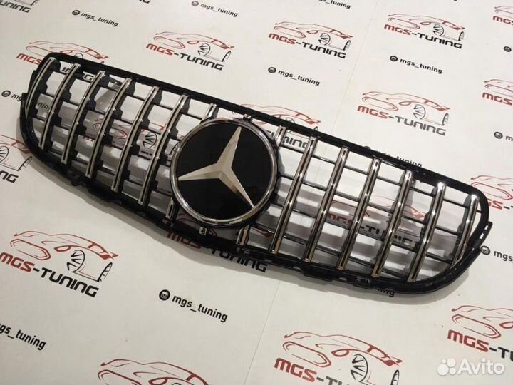 Решетка Mercedes GLC Без камеры Дистроник