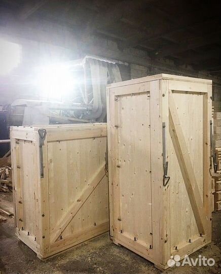 Ящик деревянный, коробки, транспортировочная тара