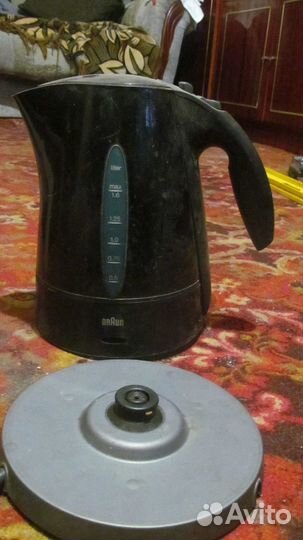 Нагревательный элемент чайника braun, сам чайник