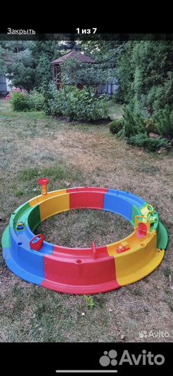 Песочница пластиковая