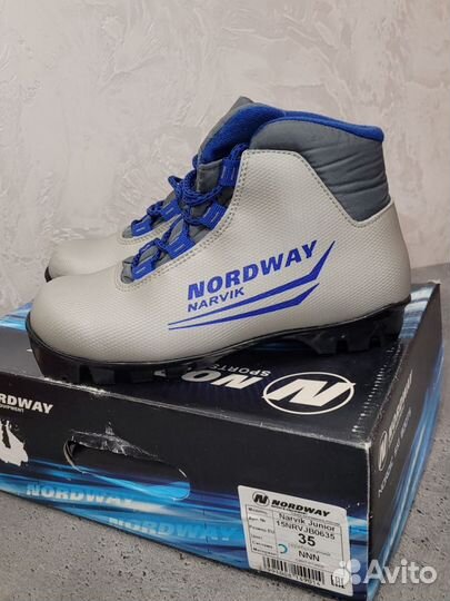 Лыжные ботинки nordway 35 размер