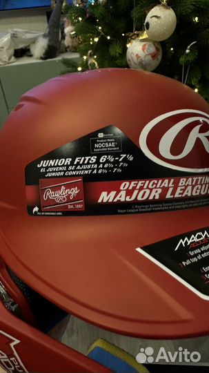 Бейсбольный шлем Rawlings