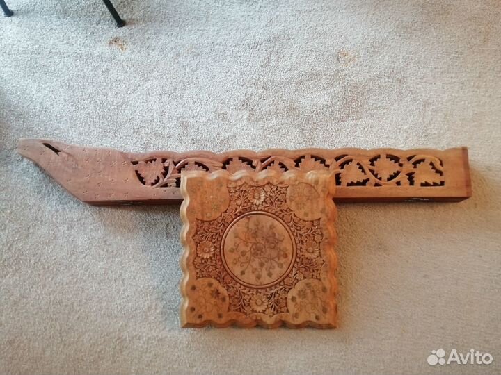 Подставка для цветов напольная деревянная