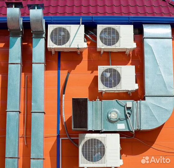 Установка кондиционеров Заправка кондиционеров