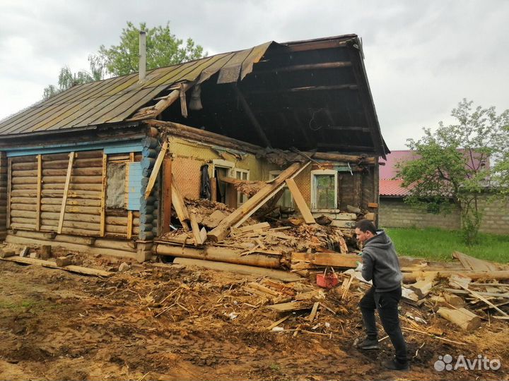 Снос и демонтаж строений Киров