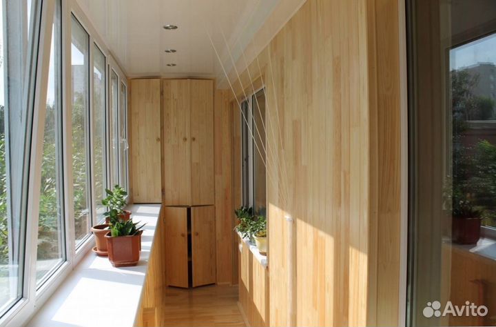 Комплексное остекление и отделка