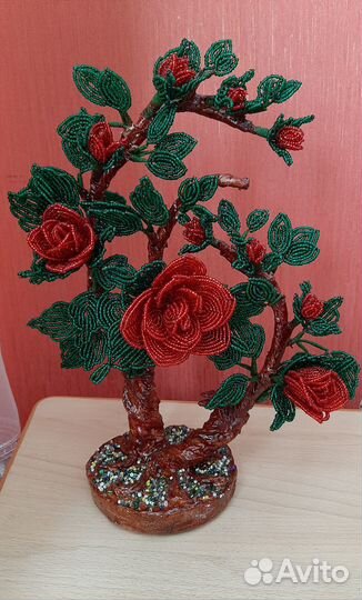 Дерево любви из бисера