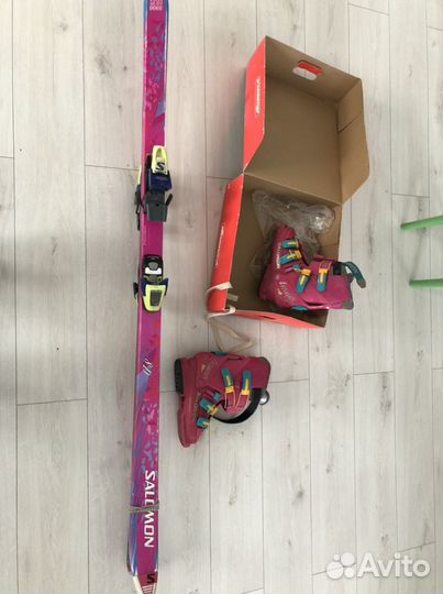 Горные лыжи + ботинки