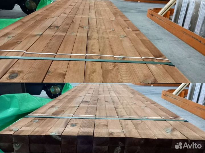 Брусок строганый 45*70*2000 мм AB импрегнированный