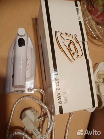 Утюг дорожный паровой складной