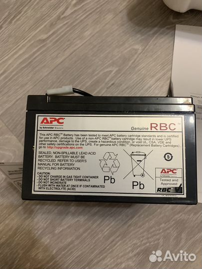Аккумуляторный батарейный картридж APC RBC 48