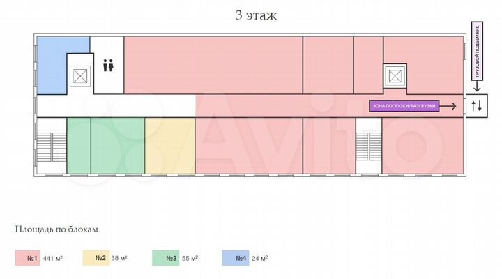 Собственник офисы, склады, прои-во от 30 до 441 м²