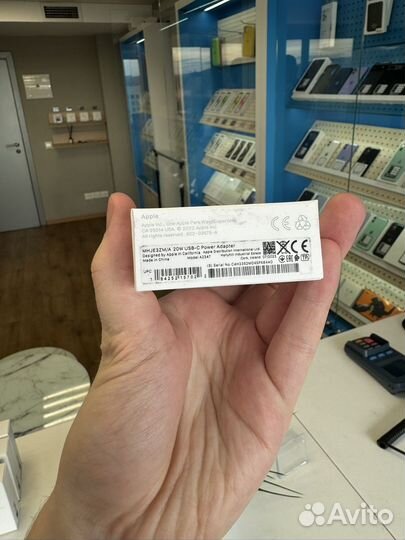 Блок питания apple 20w оригинальный