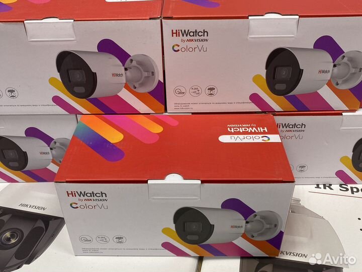 Hiwatch DS-I450L(B) Цветное изображение ночью