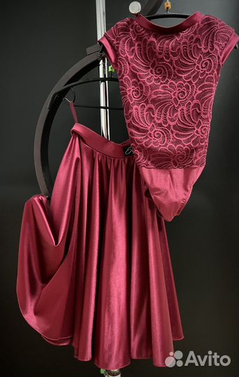 Рейтинговое платье танцевальное для девочек