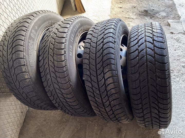 Зимние колёса toyota vitz 165/70/14