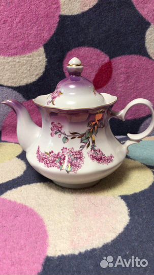 Заварочный чайник новый форфор