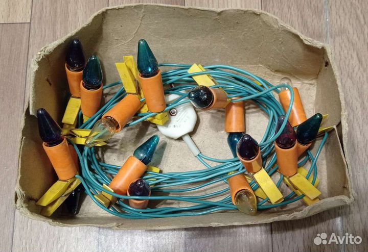 Новогодние герлянды СССР