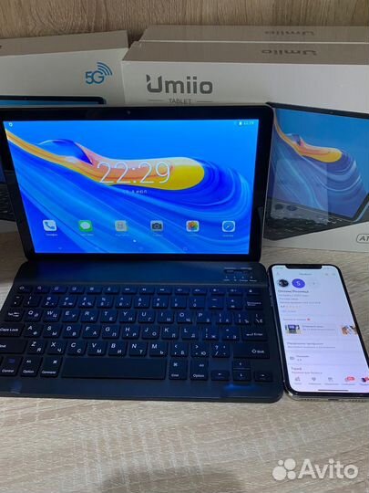 Планшет Umiio A10 Pro 128 гб новые оригинал