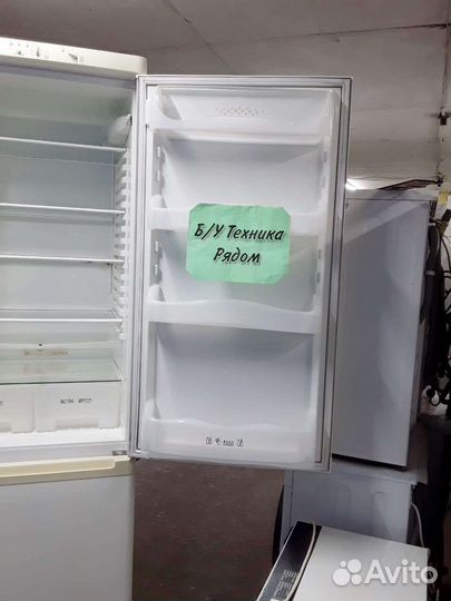 Холодильник 2м бу Zanussi 2 компрессора доставка