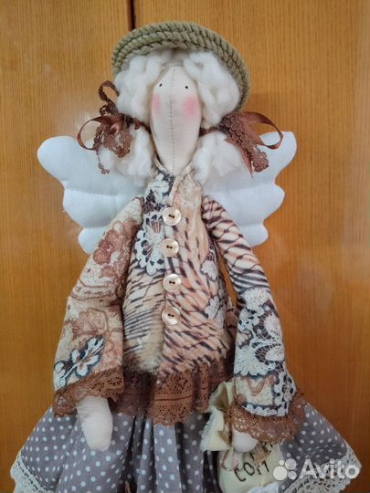 Интерьерная кукла ручной работы Тильда