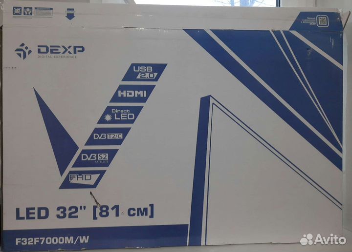 Телевизор dexp 32