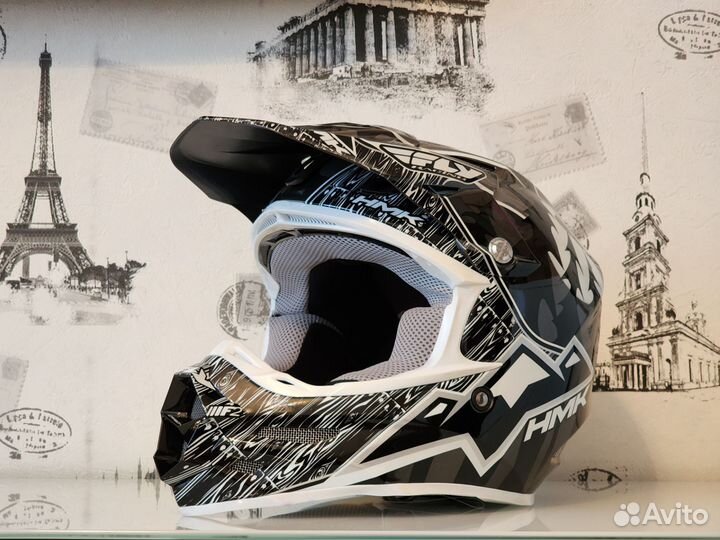 Шлем кроссовый fly racing