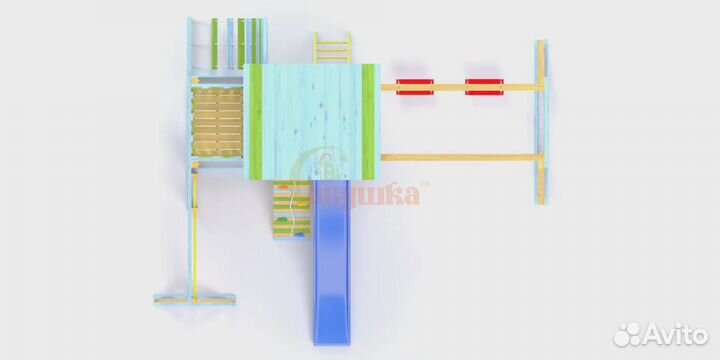 Детская игровая площадка Савушка-15 (Color-8)