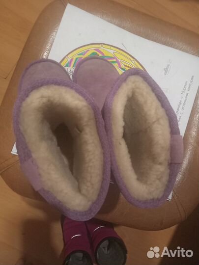 Зимняя обувь на девочку пакетом