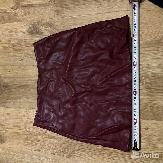Кожаная юбка