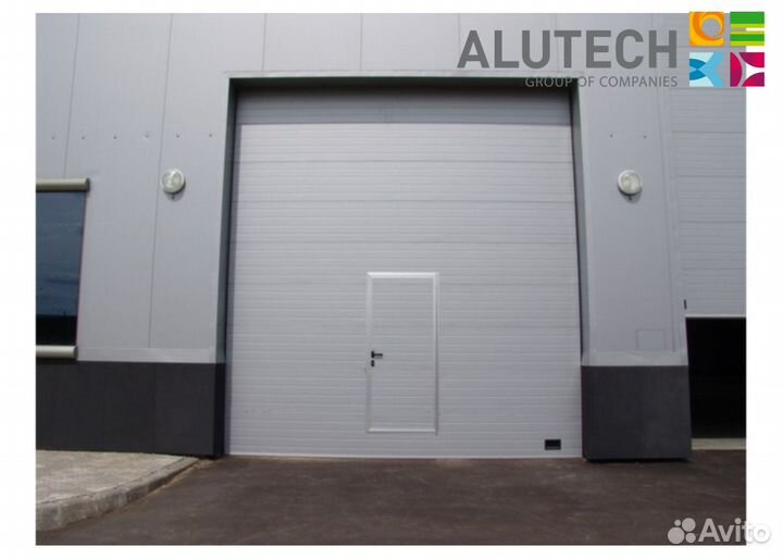 Ворота гаражные alutech