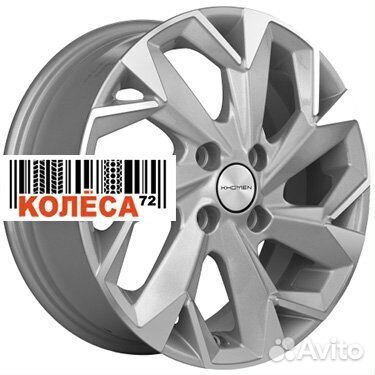 Khomen Wheels KHW1508 6x15 4x98 ET35 Dia58.6 F-Sil