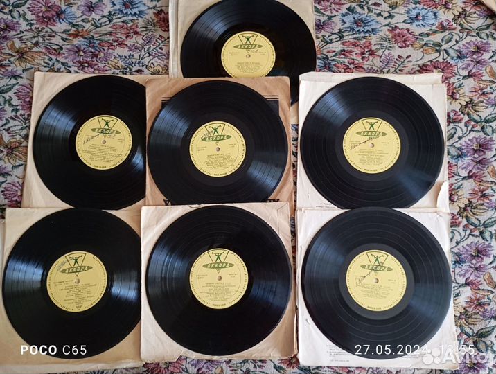 Виниловые пластинки СССР