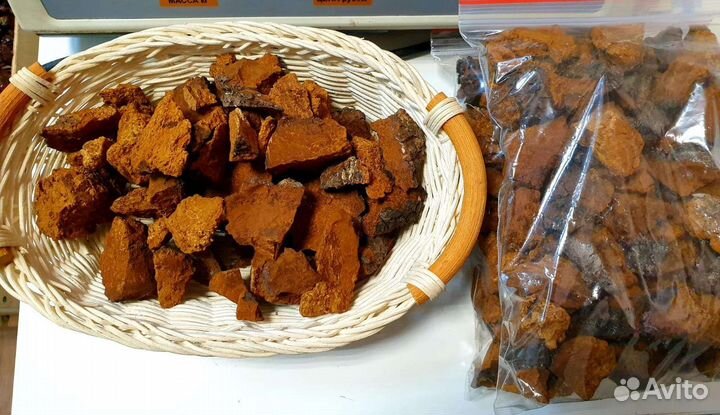 Чага, шиповник, травы