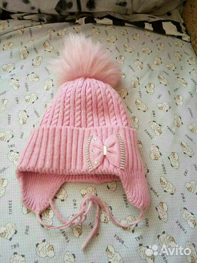 Шапка детская бу, обмен