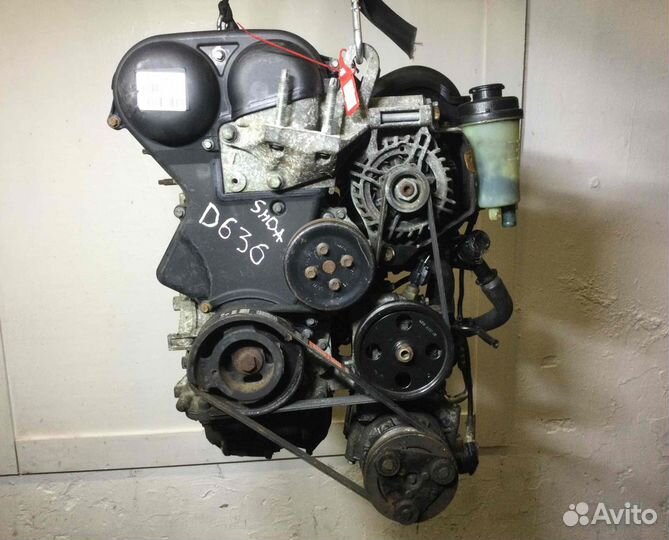 Двигатель Ford Focus Shda 1.6 бензин 2009