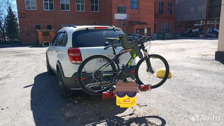 Детское кресло на велосипед