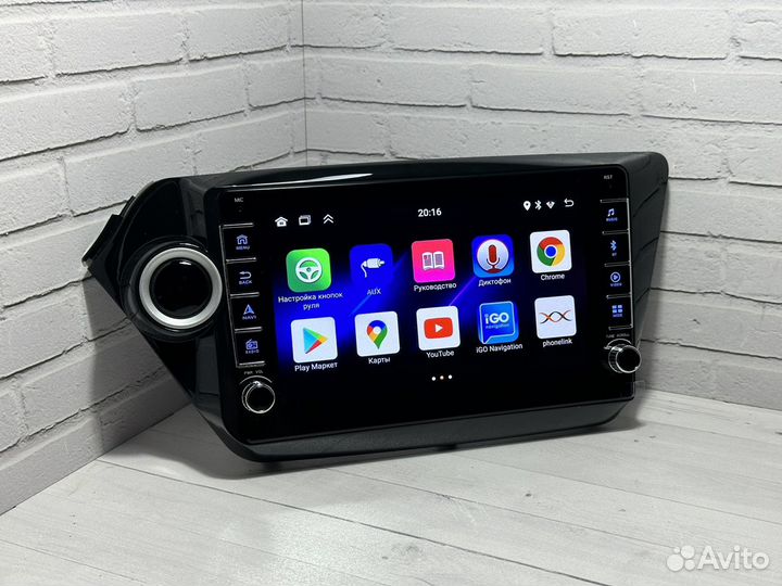 Магнитола Kia Rio 3 новая android