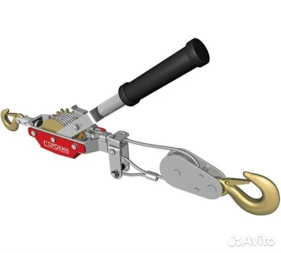 Рычажная лебёдка Сорокин 1т