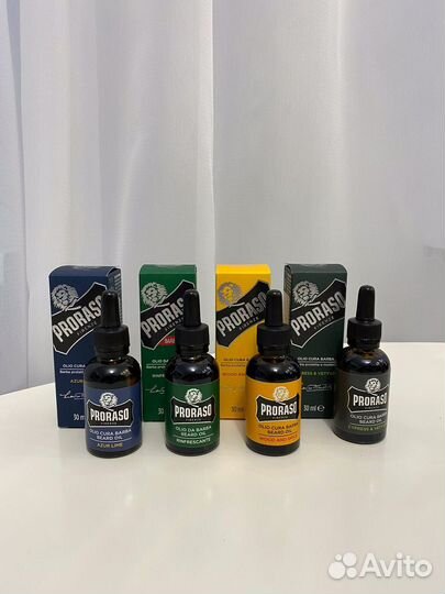 Масло и Бальзам для ухода за бородой Proraso