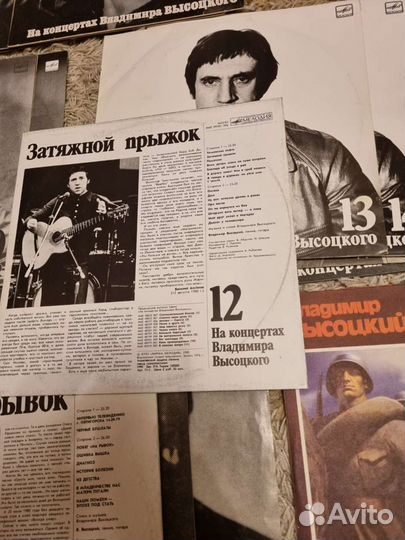 Виниловые пластинки В. Высоцкий