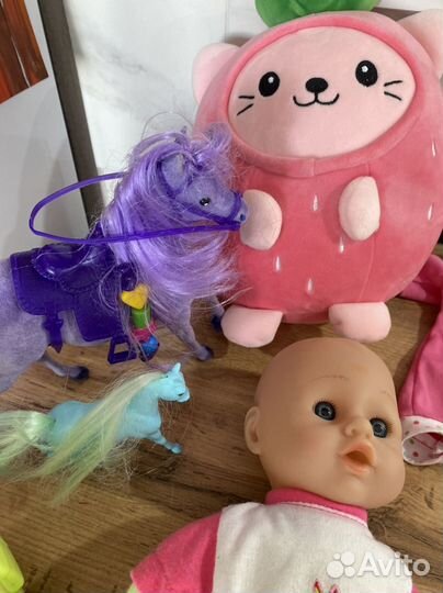 Продам игрушки пакетом для девочки
