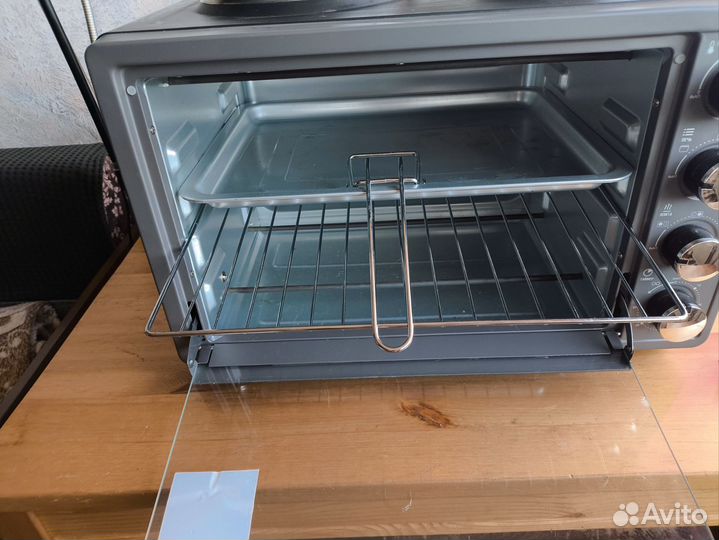 Духовка электрическая настольная с плитой