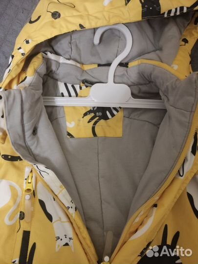 Комбинезон демисезонный 74 80 crokid