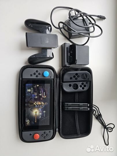 Nintendo switch 2rev с играми