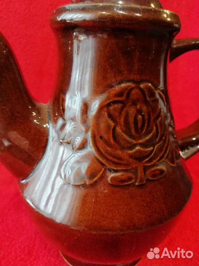 Советскмй заварочный чайник с цветочком