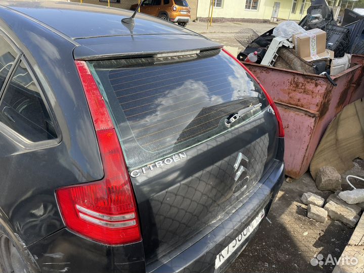 Citroen c4 крышка багажника