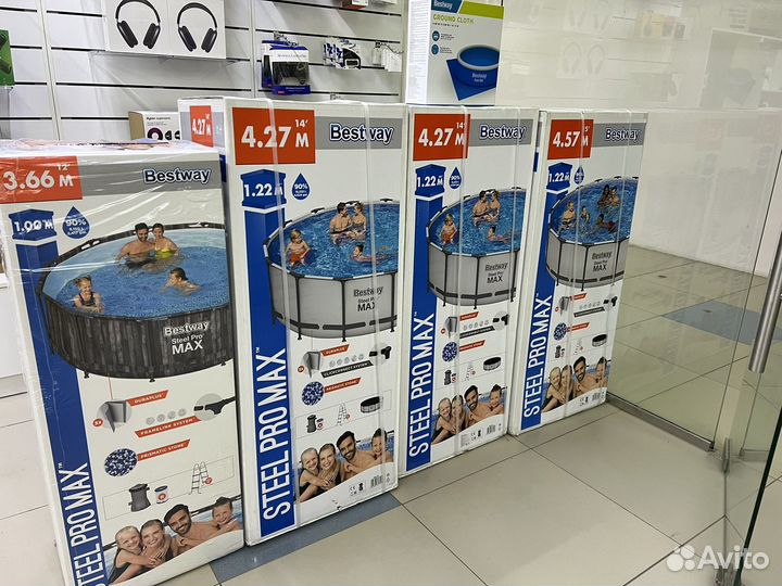 Каркасные бассейны