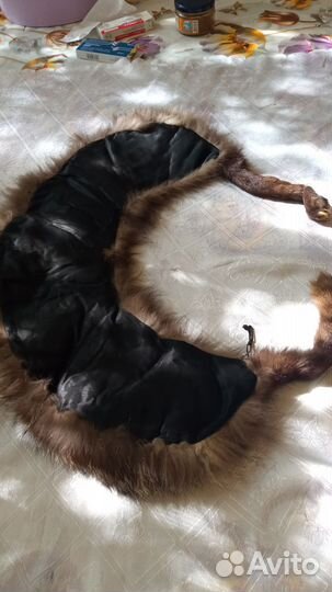 Меховая горжетка песец