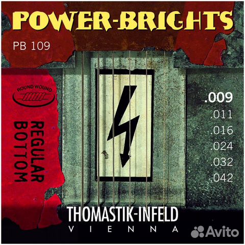 Струны для электрогитары Thomastik Power-Brights P